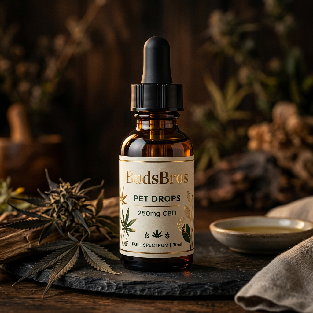 BudsBros CBD Pet Drops 250mg