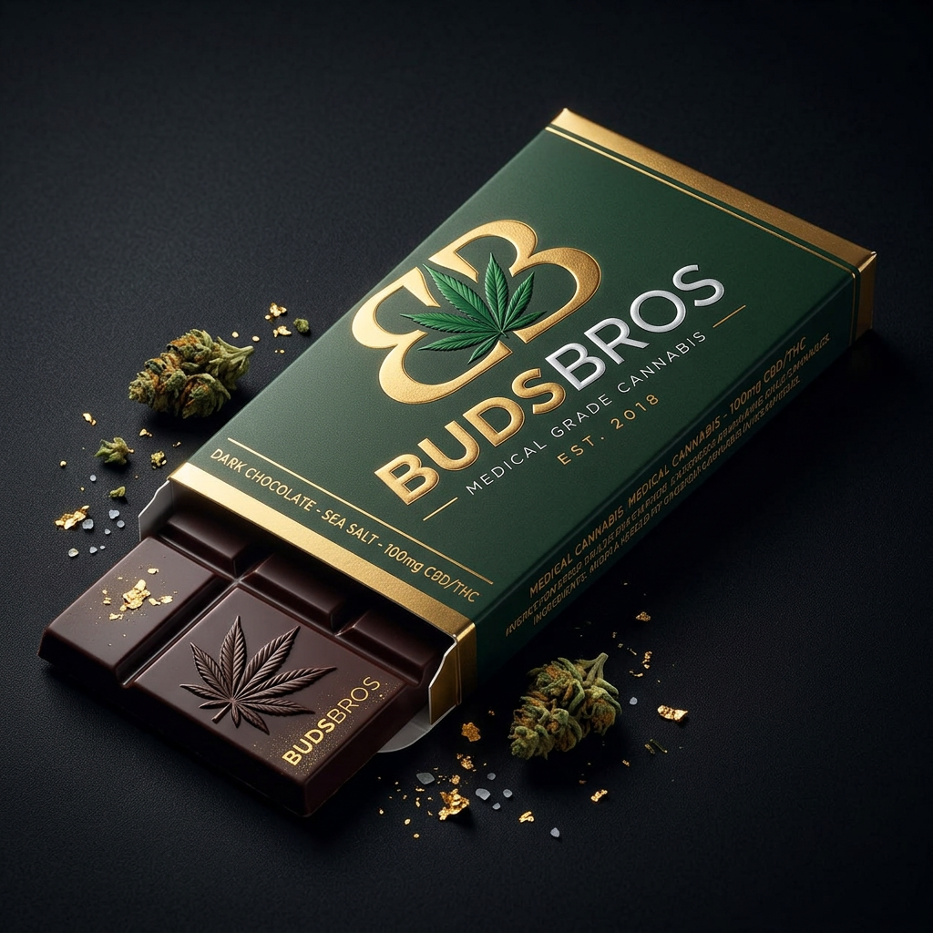 BudsBros Medical Grade Cannabis Chocolate